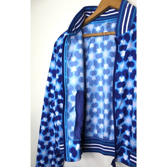 Free People Seed Printed Tennis Jacket - With FLAW - Picture 7 of 16